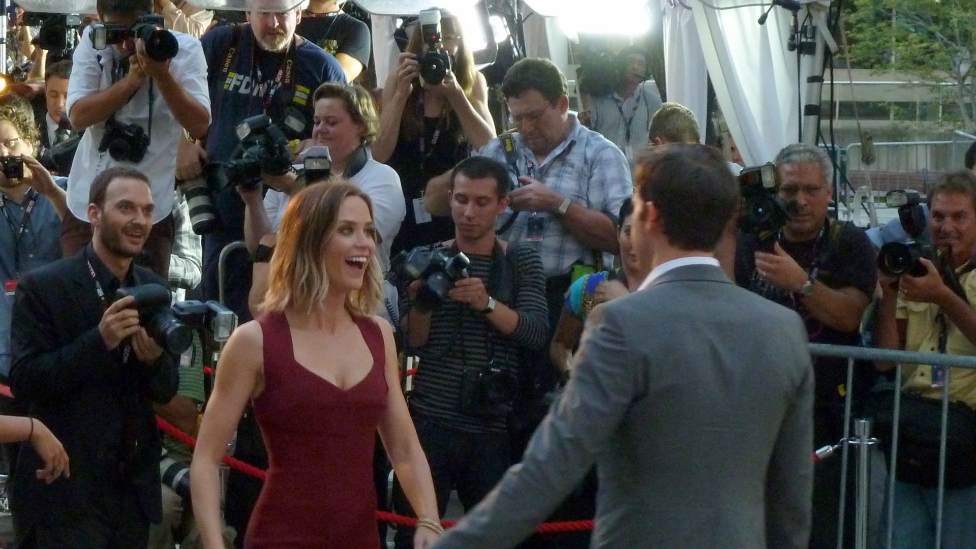 File:Emily Blunt and John Krasinski at the premiere of Looper, Toronto Film Festival 2012 -09.jpg