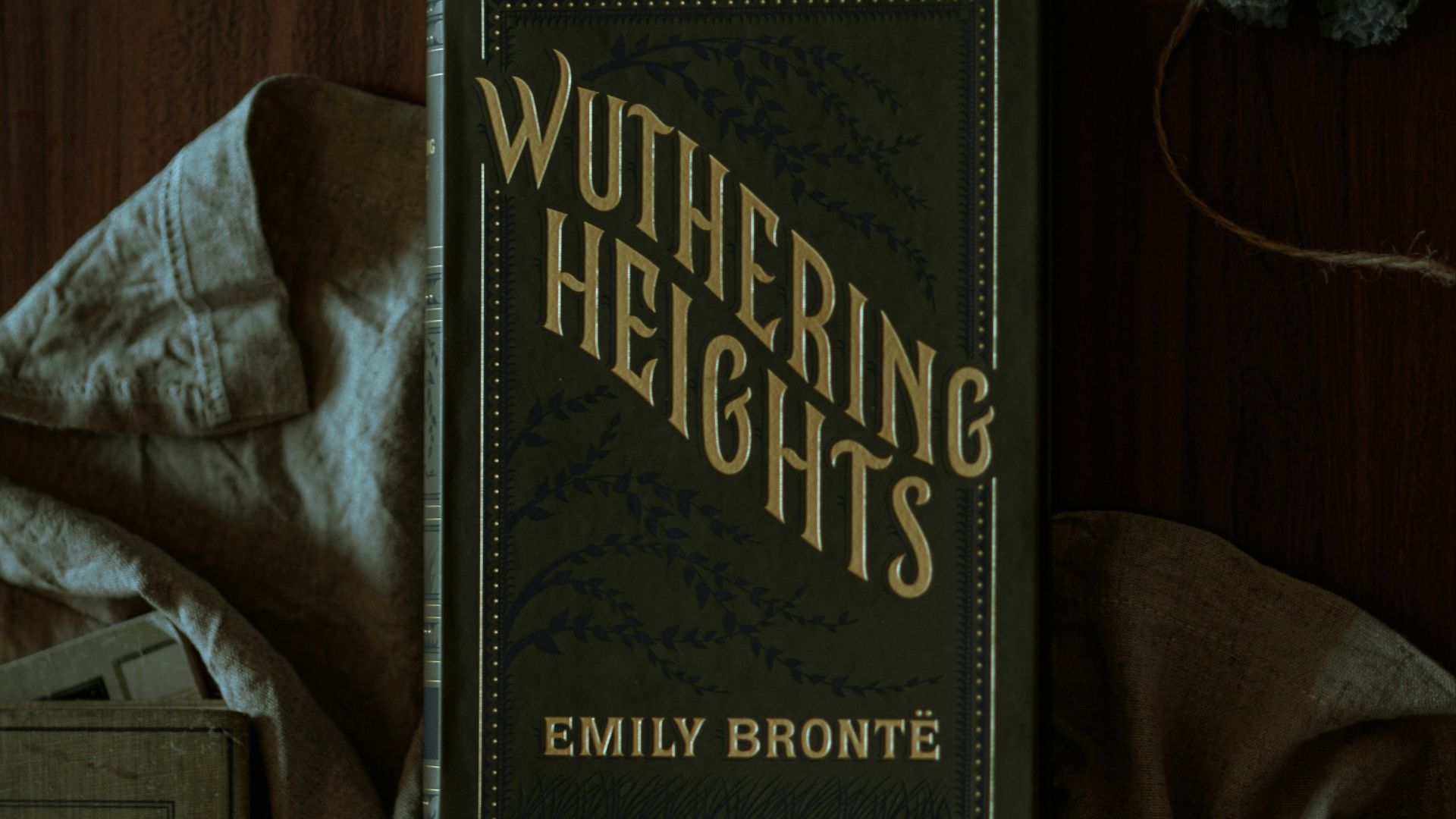 A copy of Wuthering Heights by Emily Bronte
