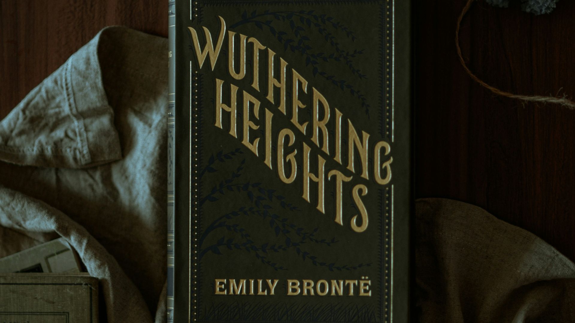 A copy of Wuthering Heights by Emily Bronte
