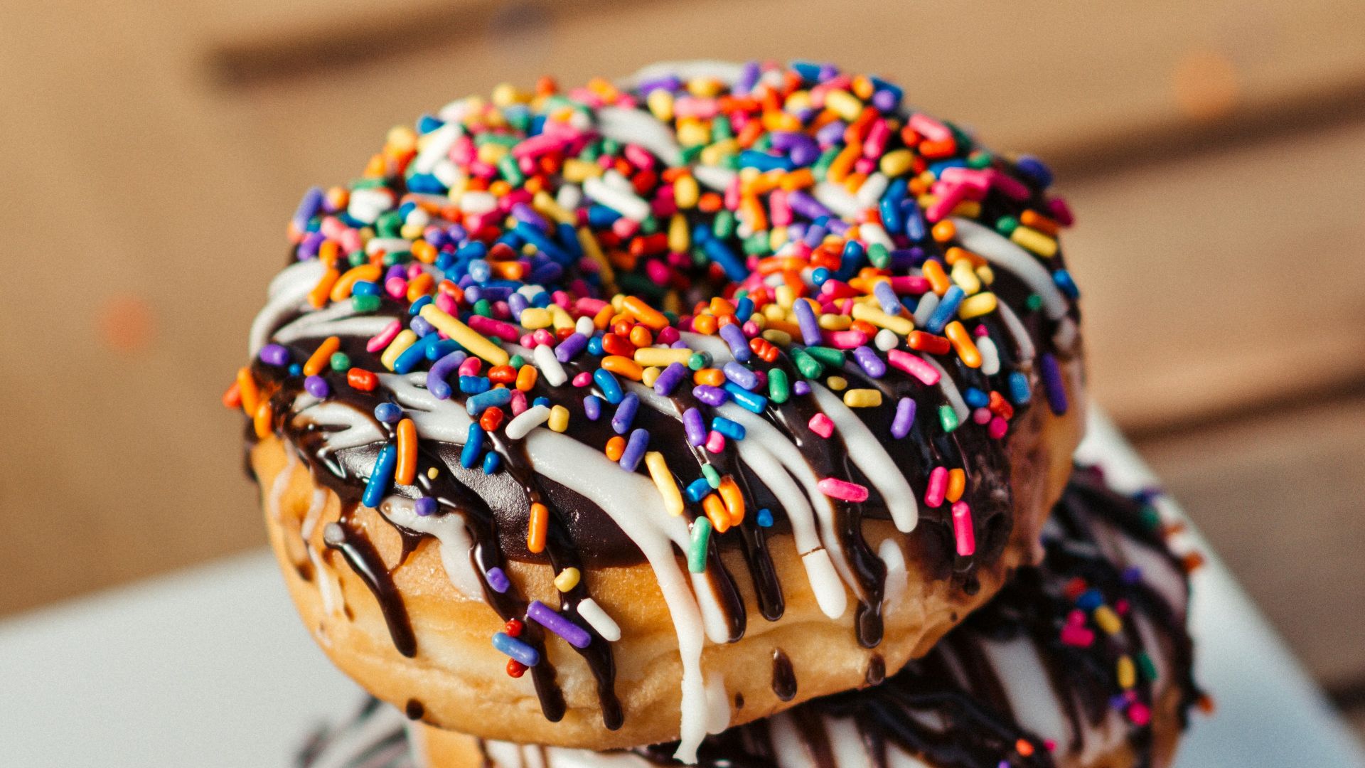 doughnut with toppings