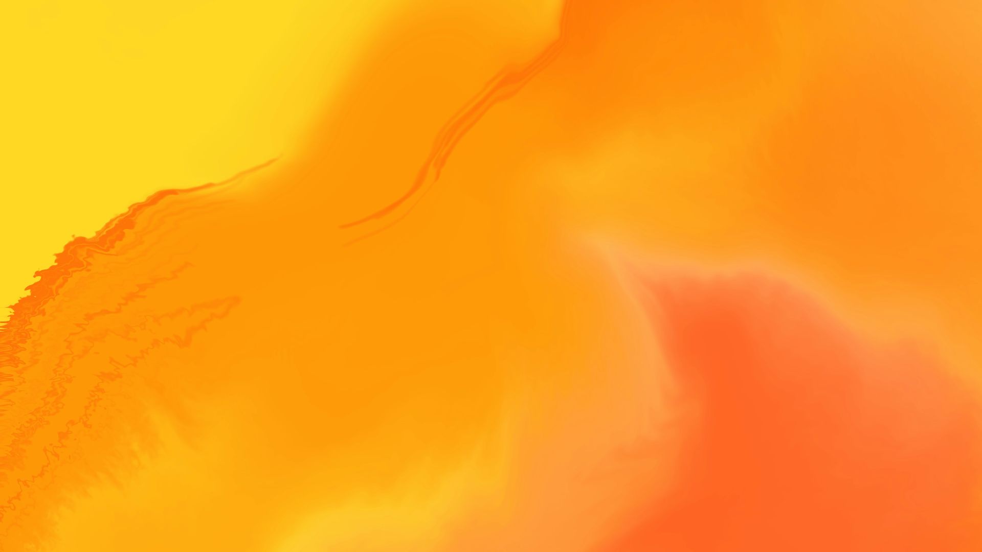a close up of a yellow and orange background