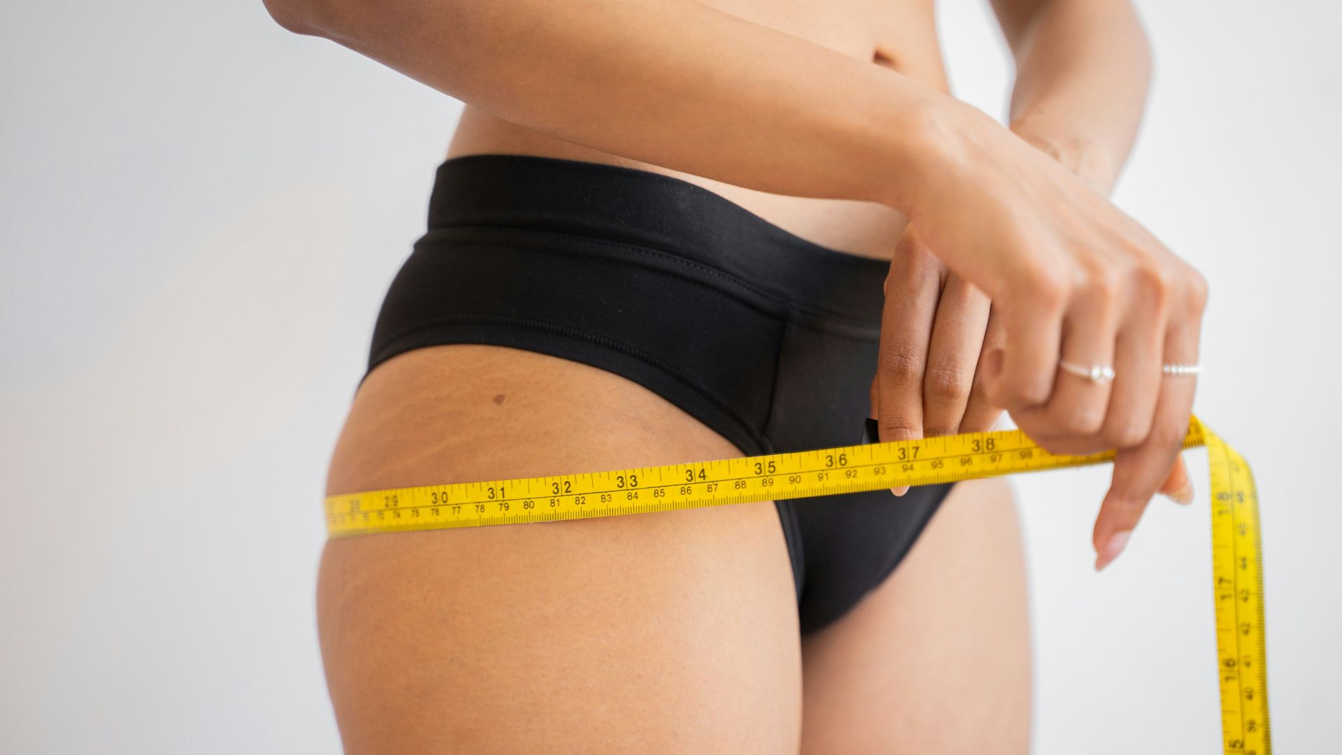 topless woman with black panty