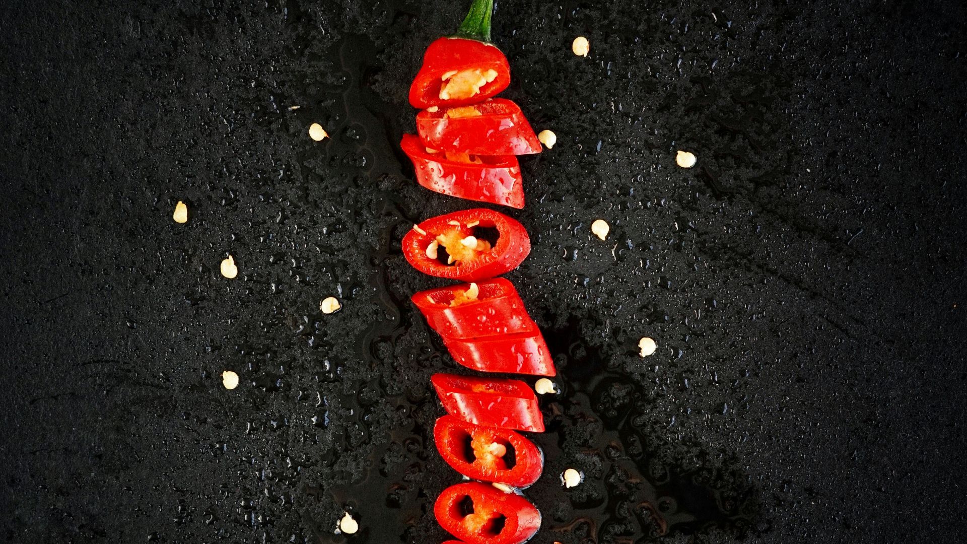 sliced red chili