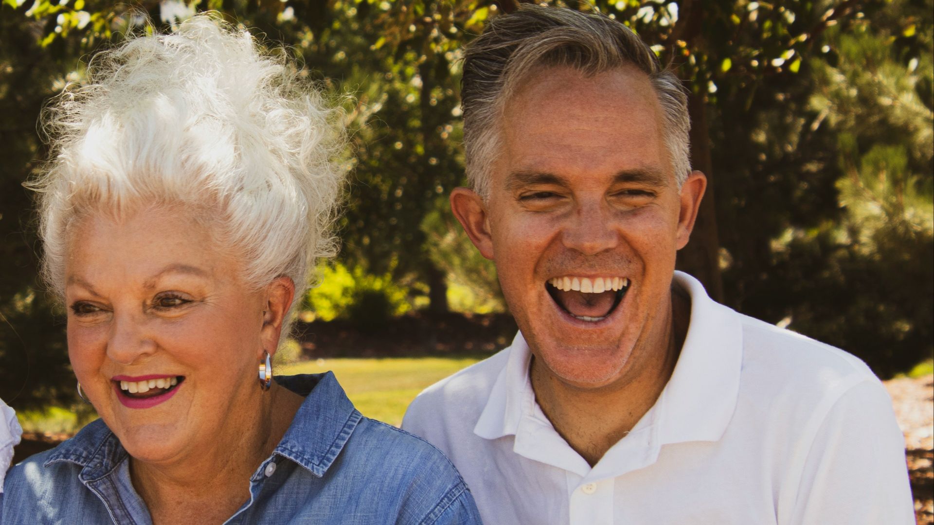 man wearing white polo shirt