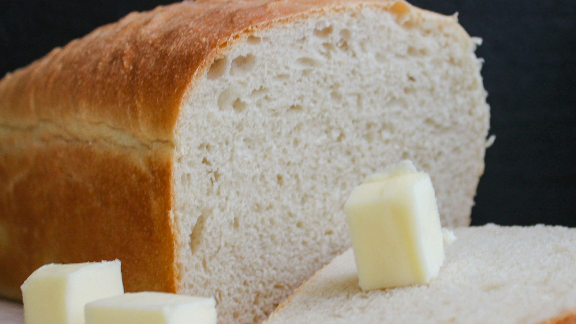 bread on white ceramic plate