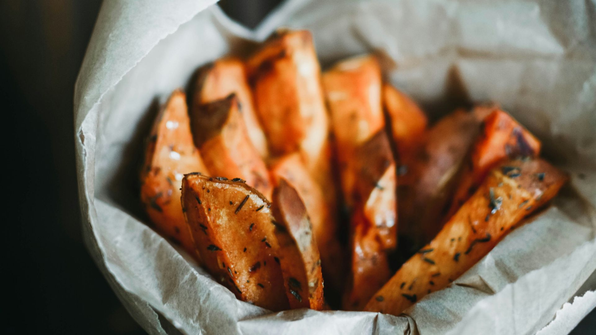 cooked food with wrapper