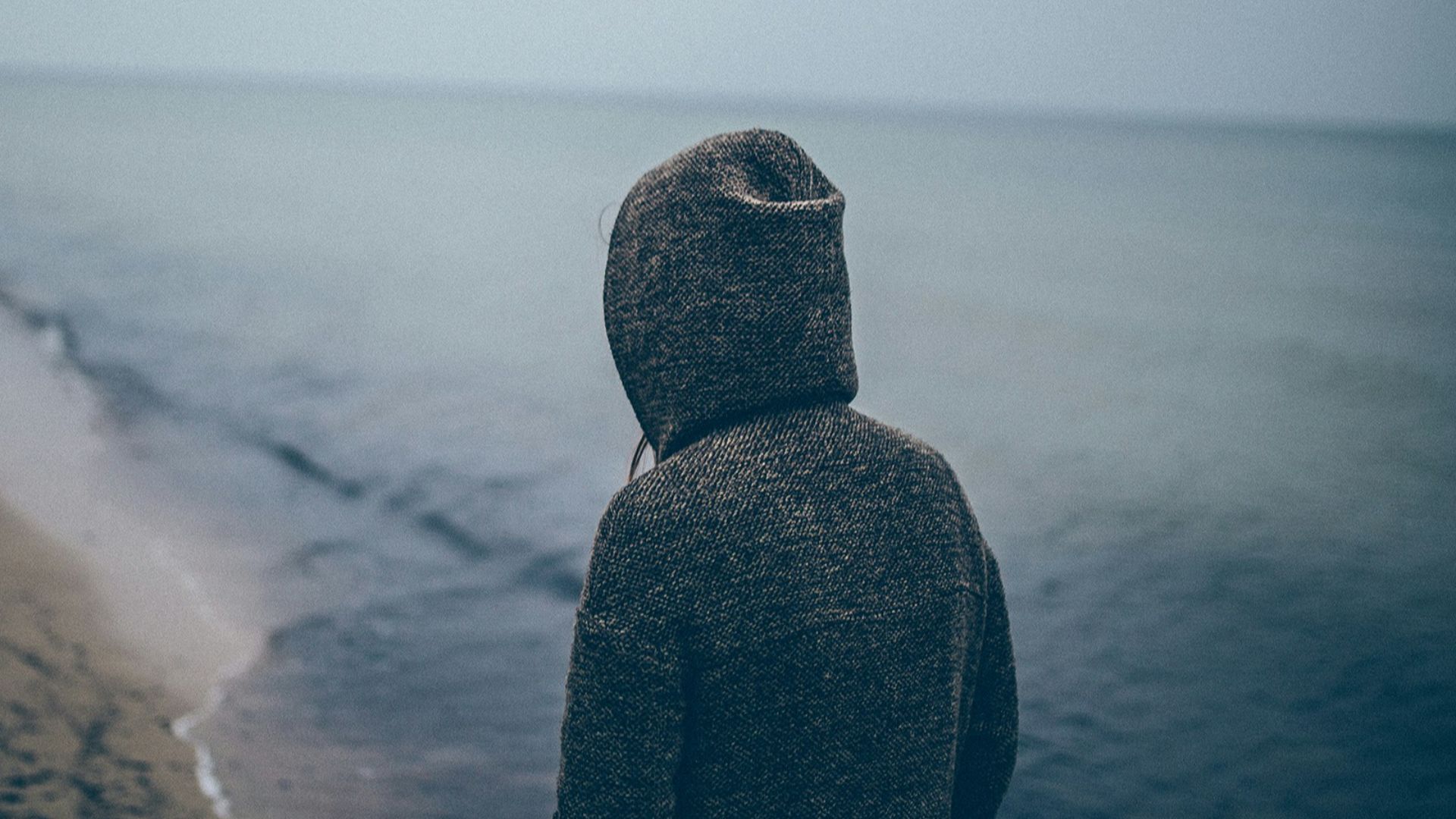 person standing beside seashore