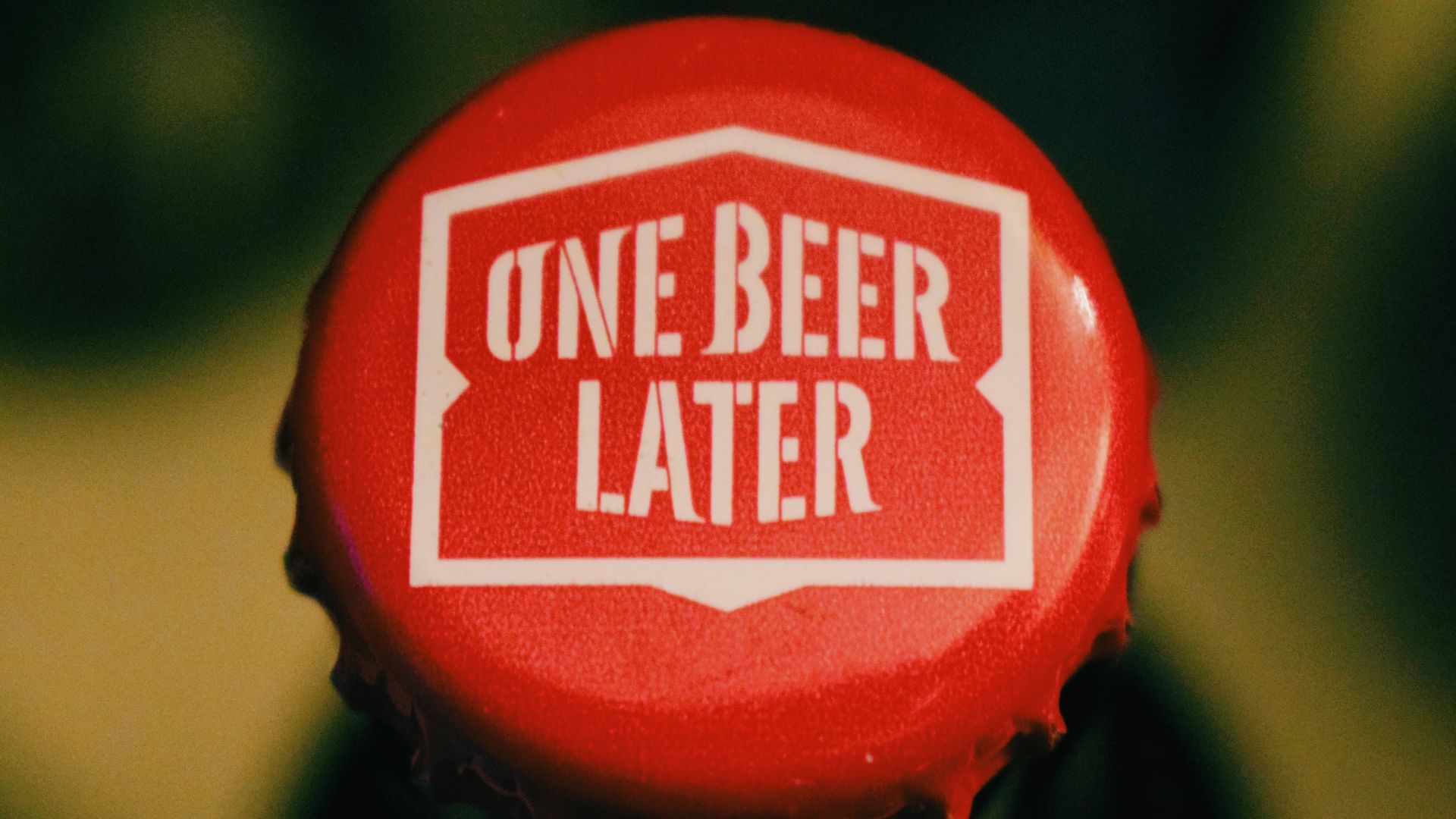 top view of bottle cap