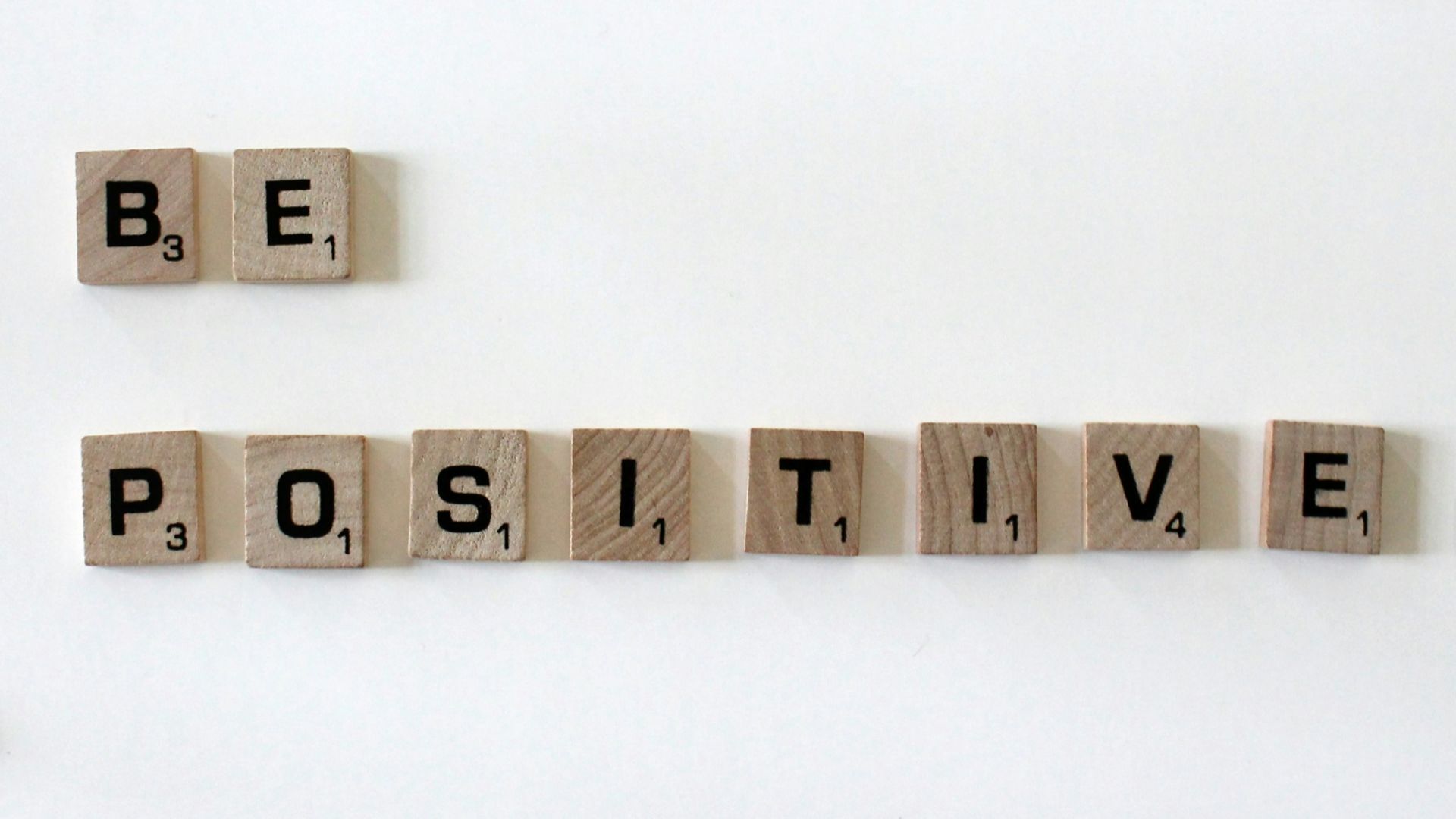 be positive scrabble pieces