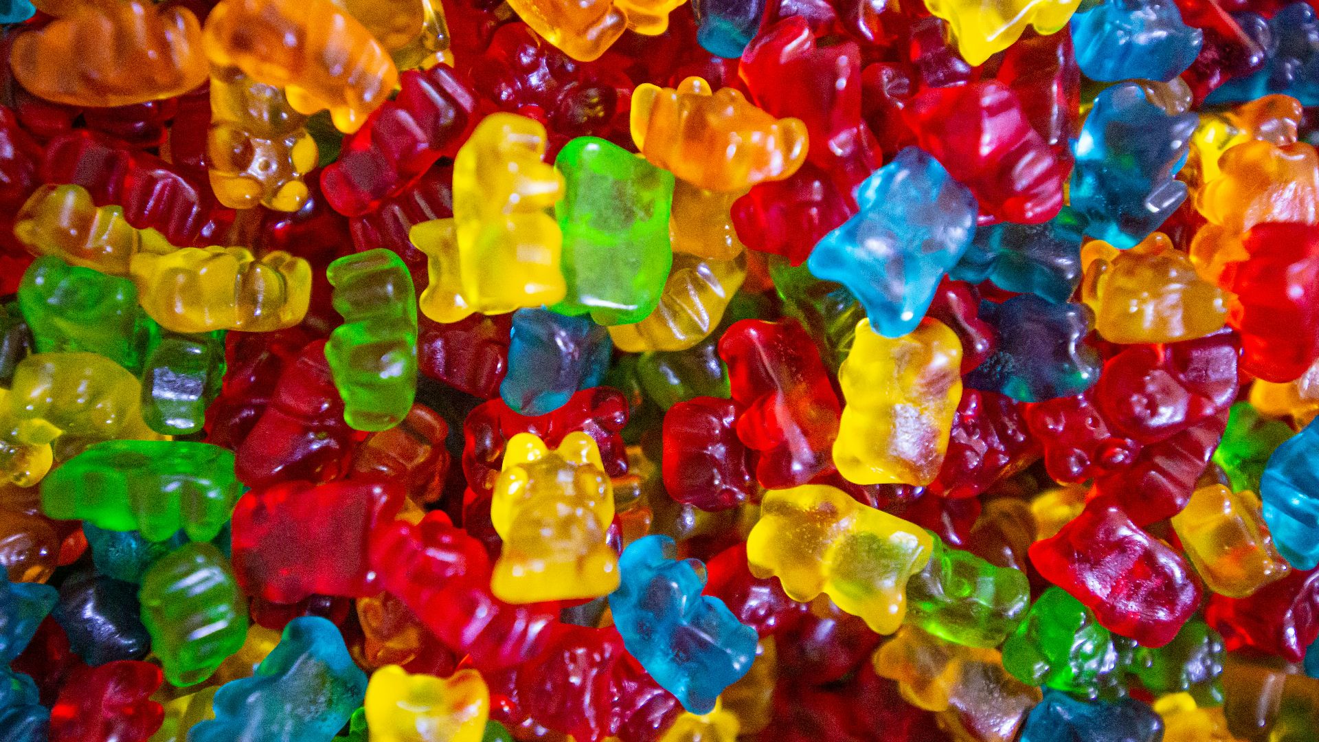 yellow green and red plastic beads