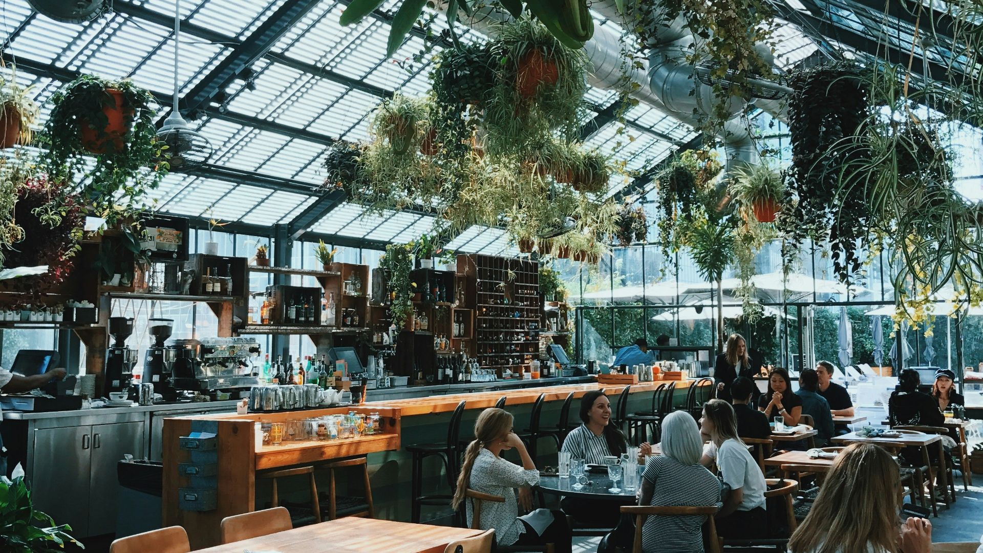 group of people inside the restaurant