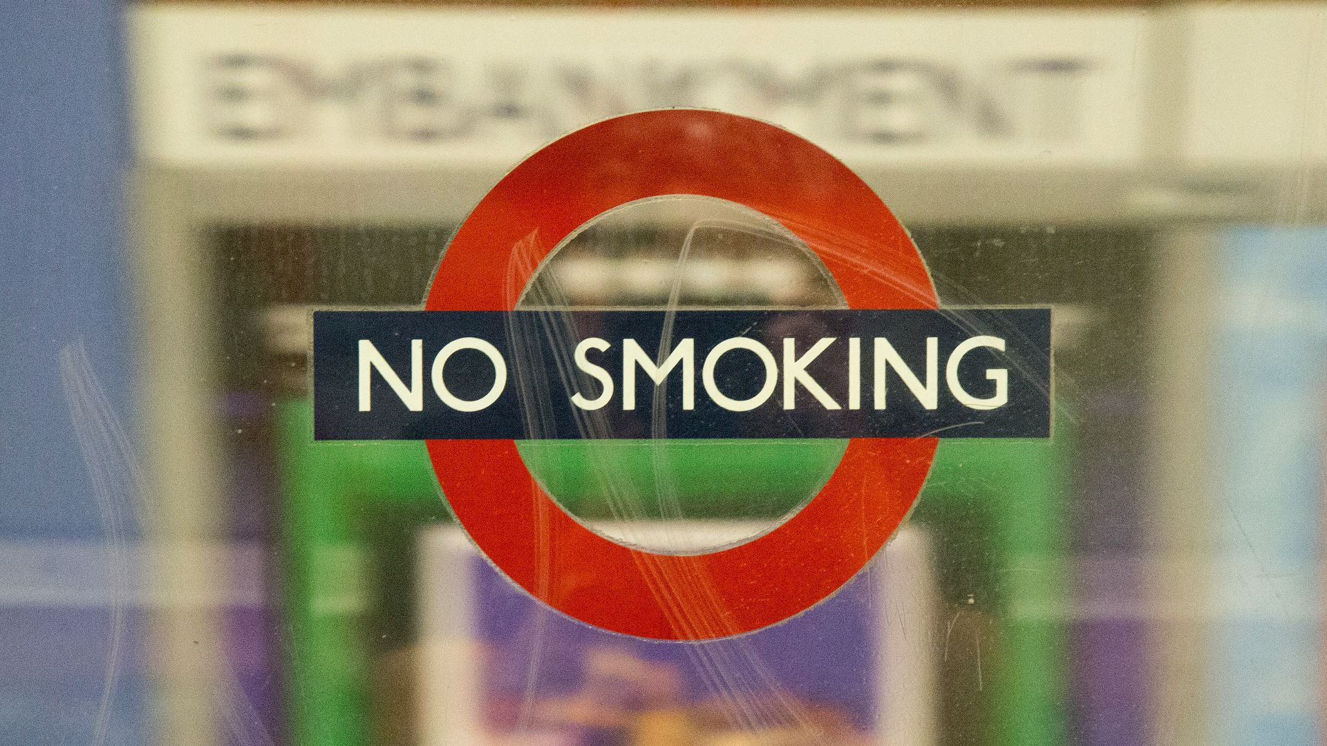 No Smoking sign