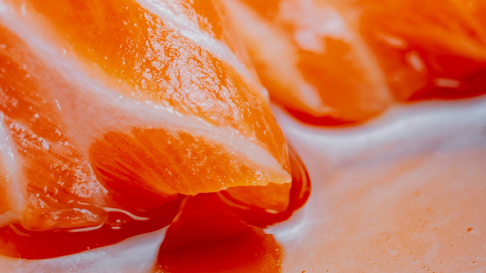 a close up of some fish on a table