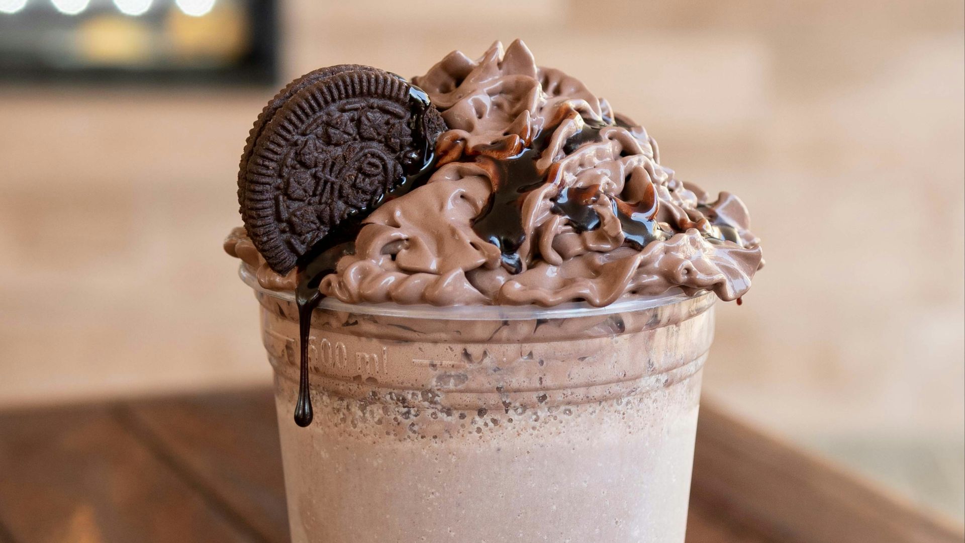 chocolate cookie frappe