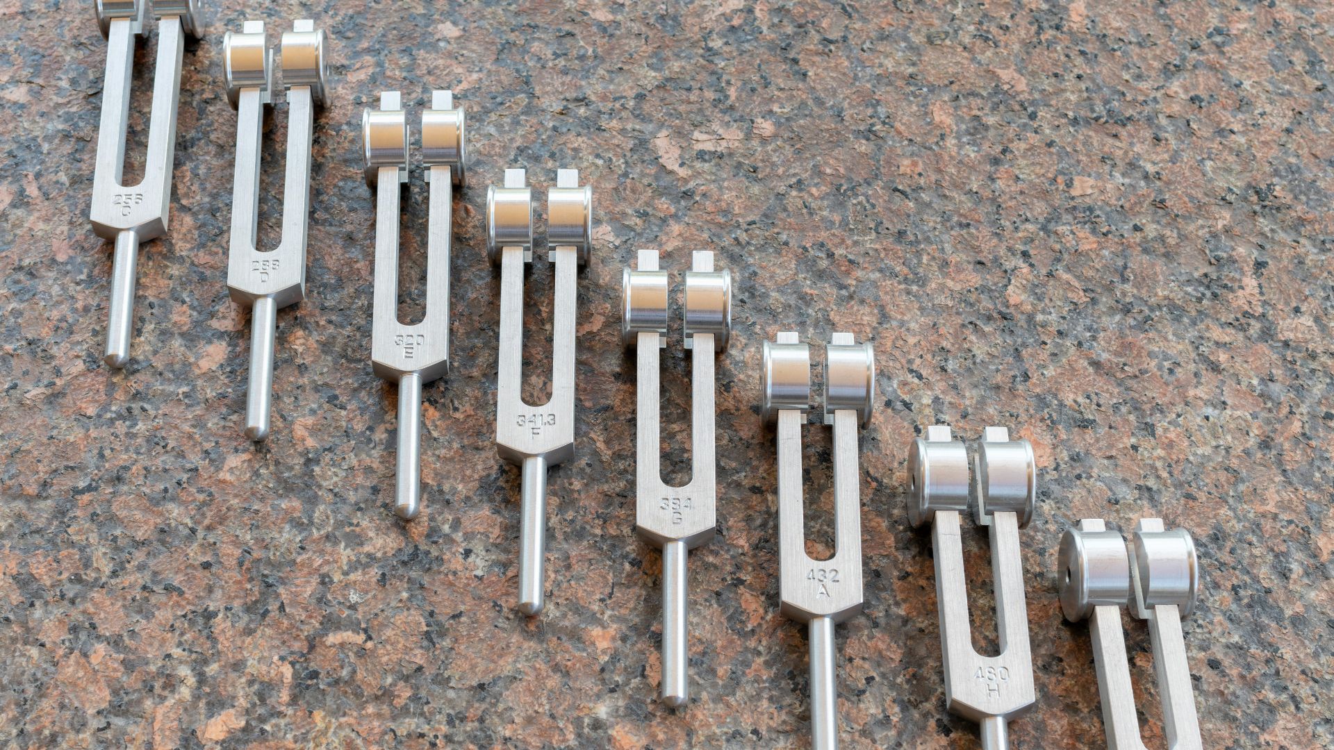 a group of white and grey objects