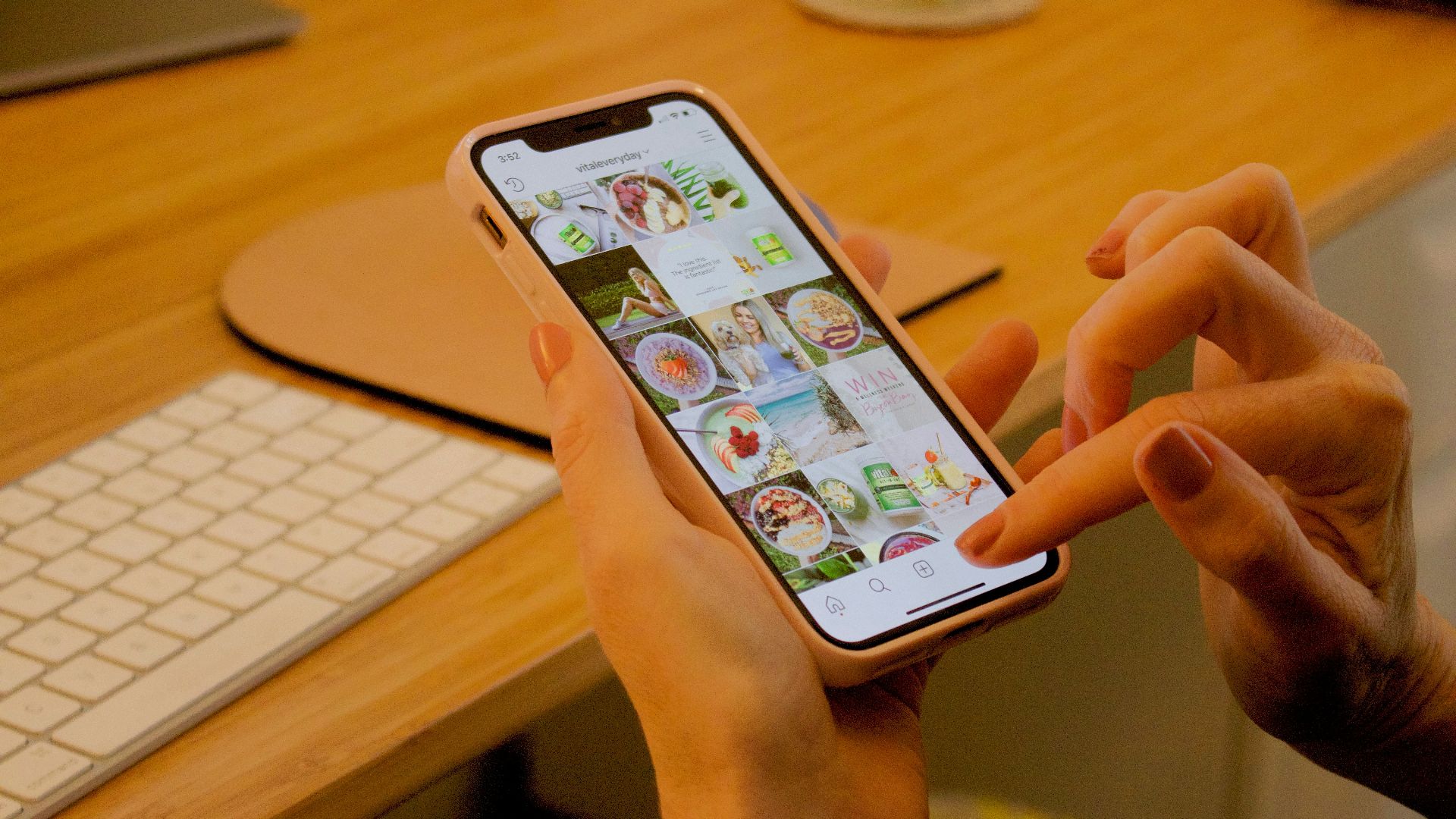 white Android smartphone