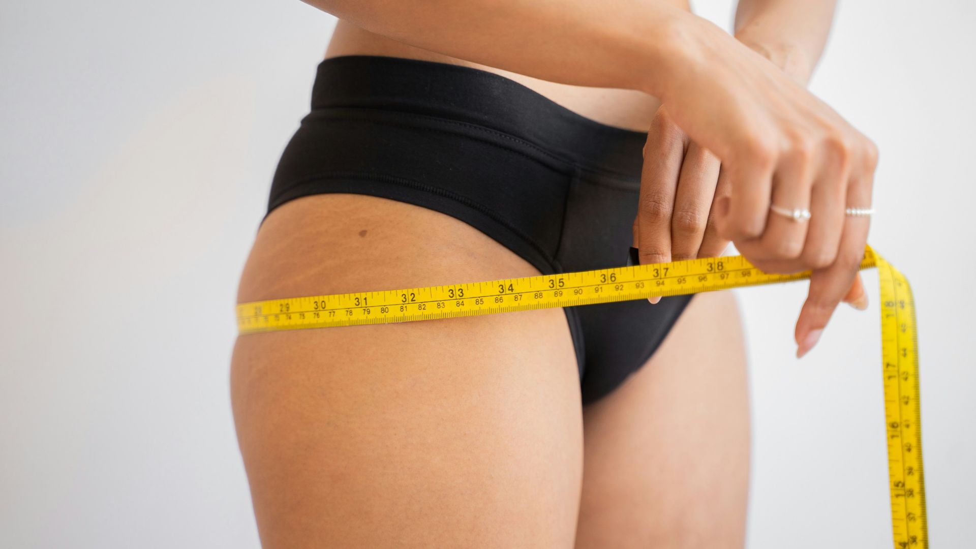 topless woman with black panty