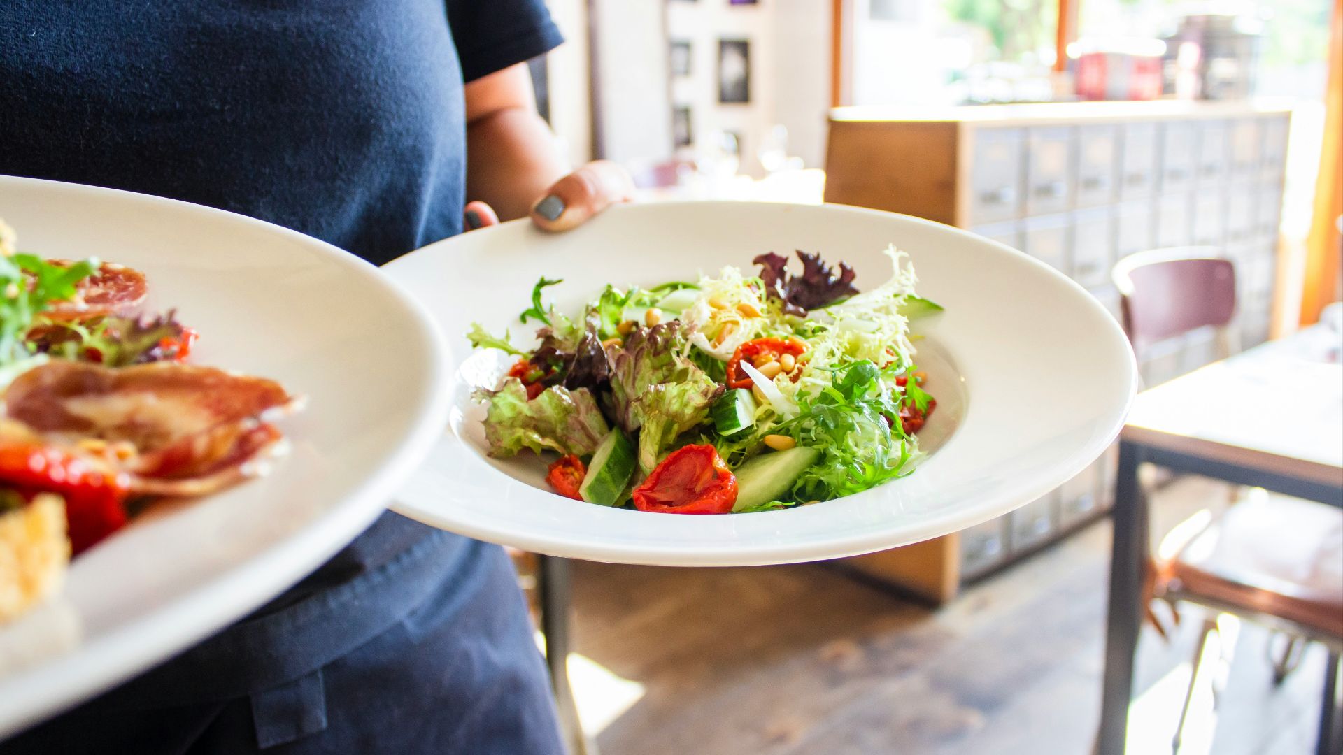 two cooked food on plate
