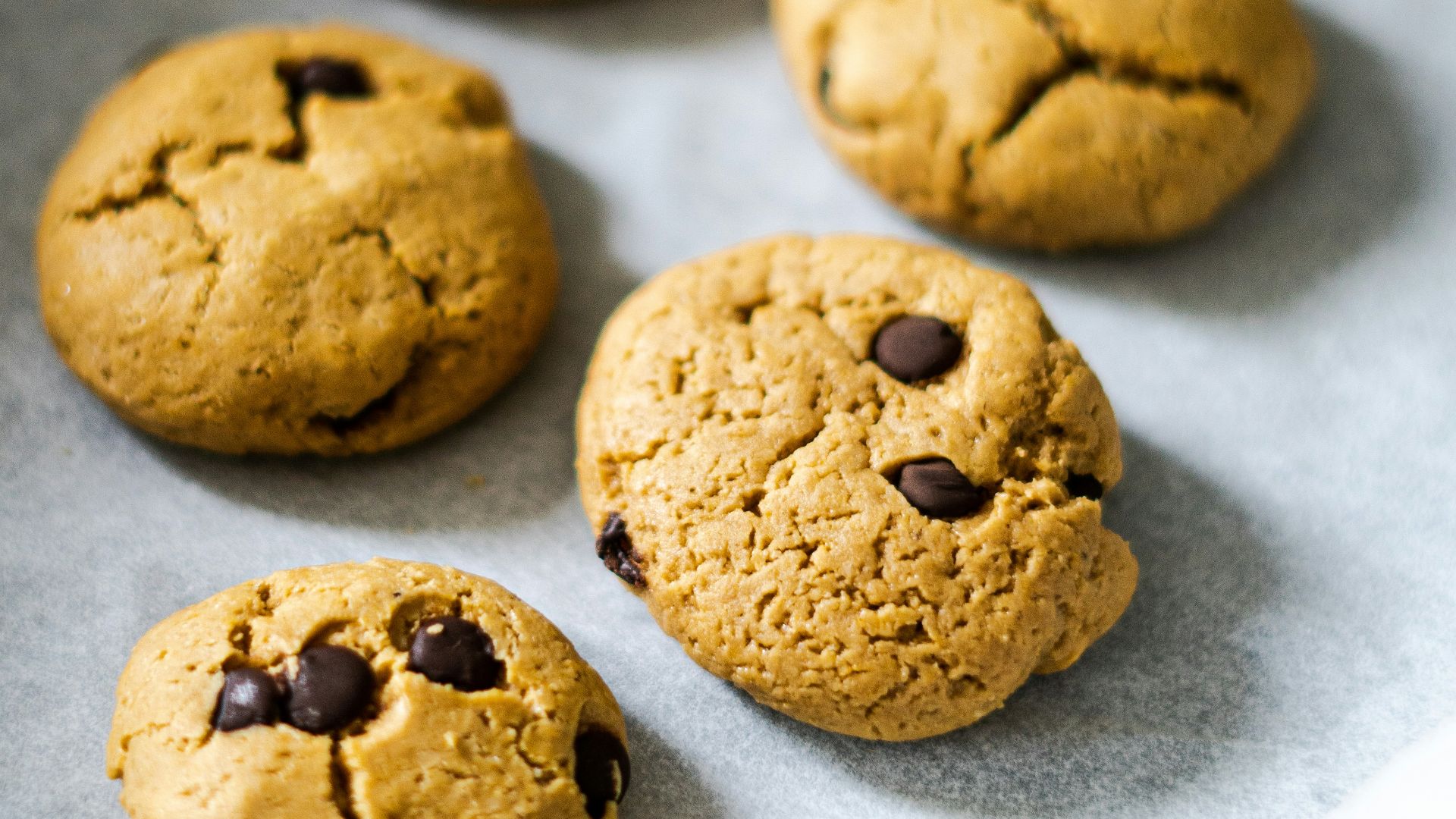 a bunch of cookies sitting on top of a pan