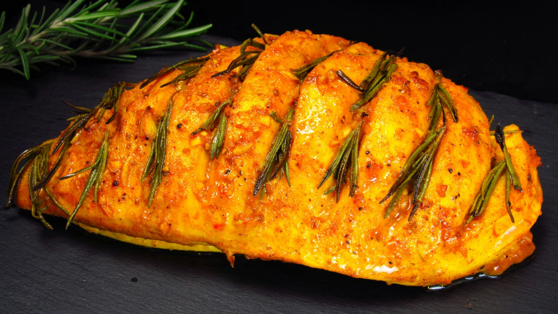 a close up of a piece of food on a table