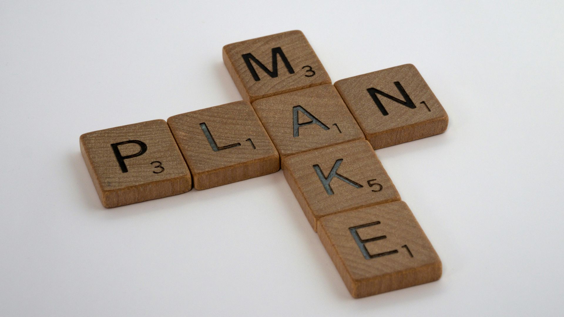brown wooden blocks on white surface