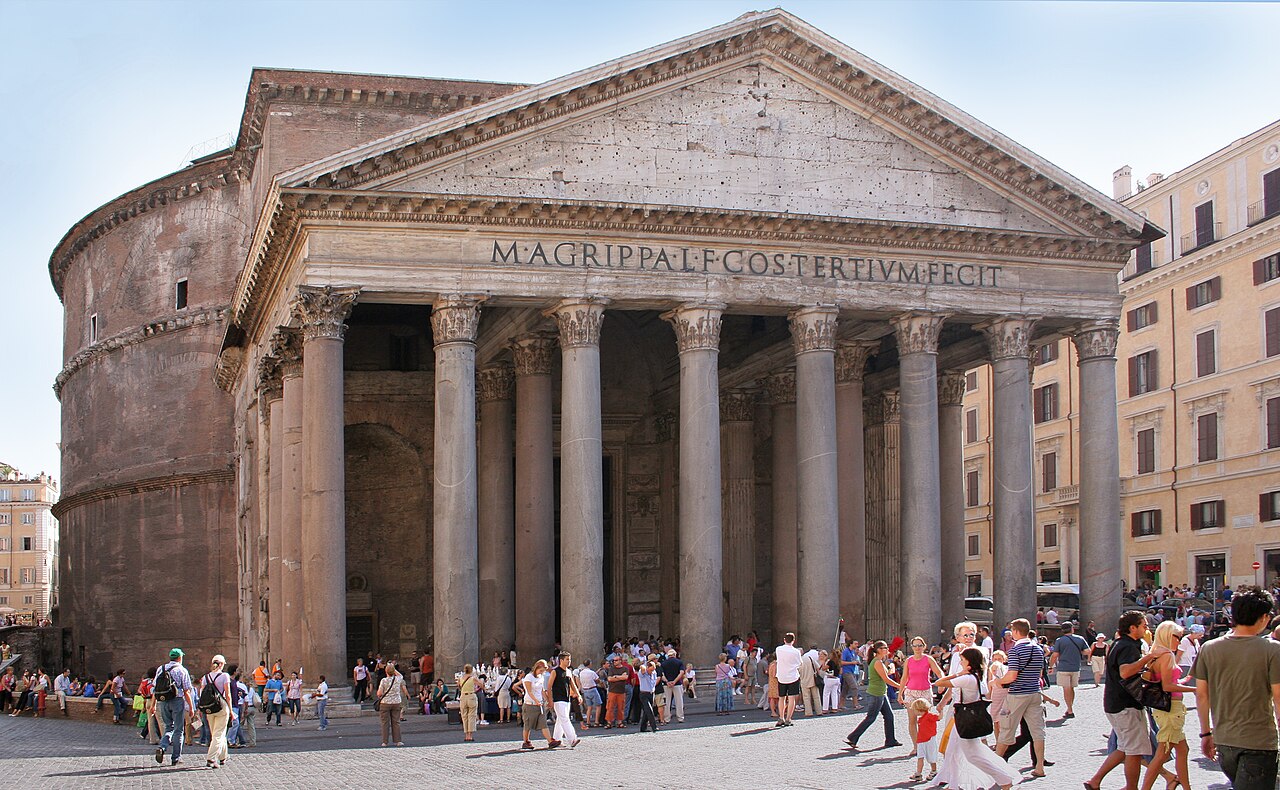 Rome Pantheon Front