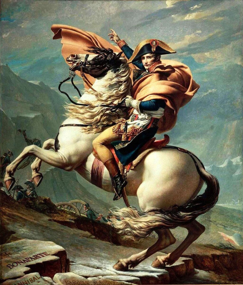 1024Px-David - Napoleon Crossing The Alps - Malmaison1