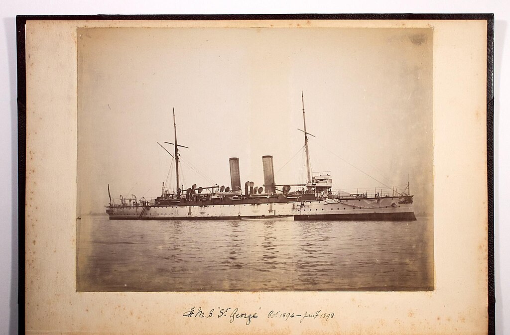 1024Px-Hms 'St. George' Oct. 1894-Jan. 1898, On The Cape Station. H0061-L351324812
