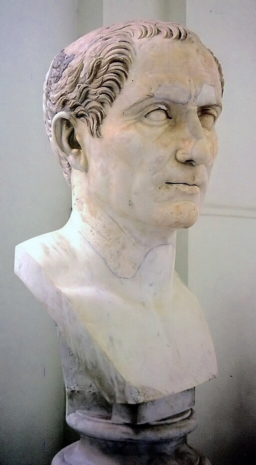 512Px-Bust Of Gaius Iulius Caesar In Naples