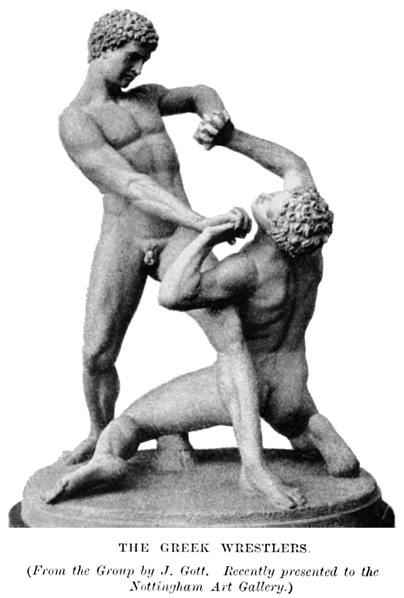 Joseph Gott (1786-1860) - The Greek Wrestlers (18Xx) (23063978390)