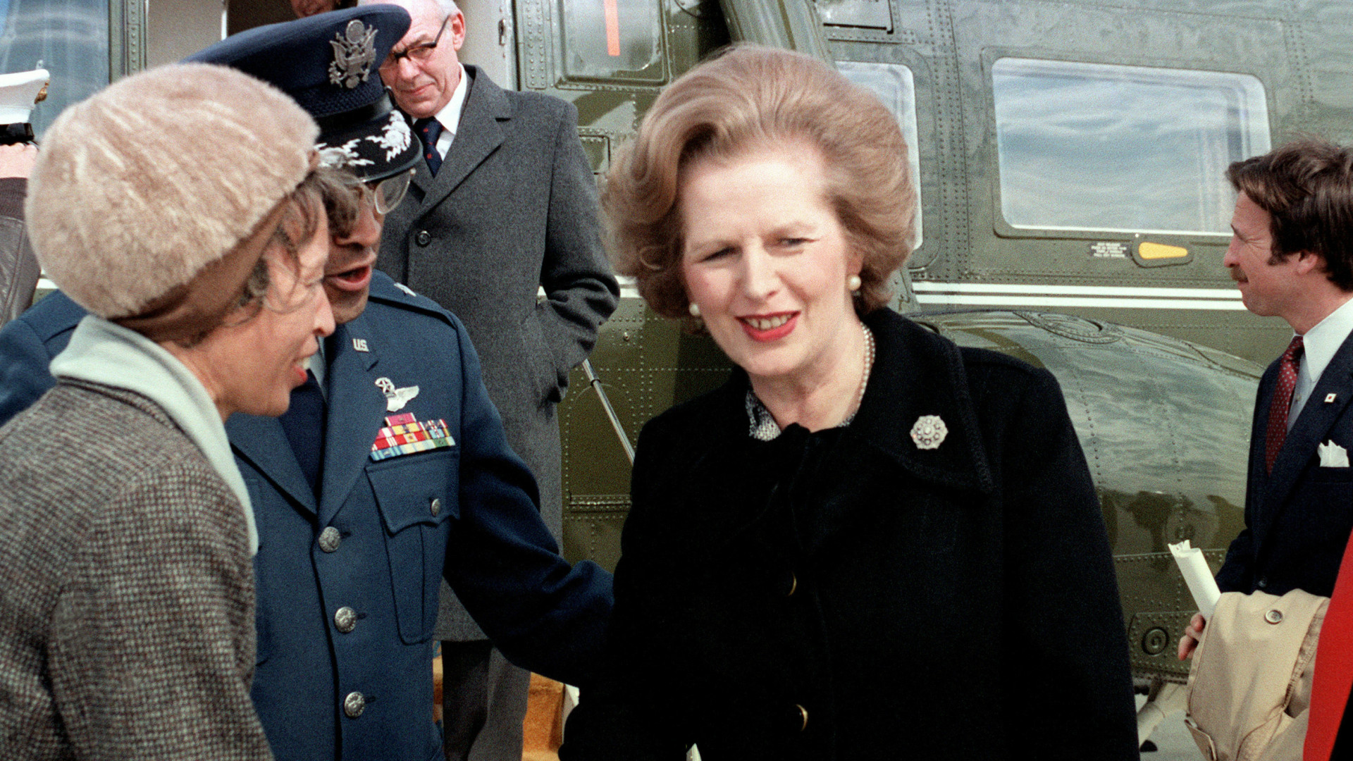 File:Margaret Thatcher near helicopter.jpg