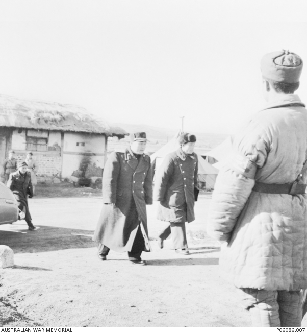 File:Senior North Korean officers arriving at the peace talks at Panmunjom.jpg