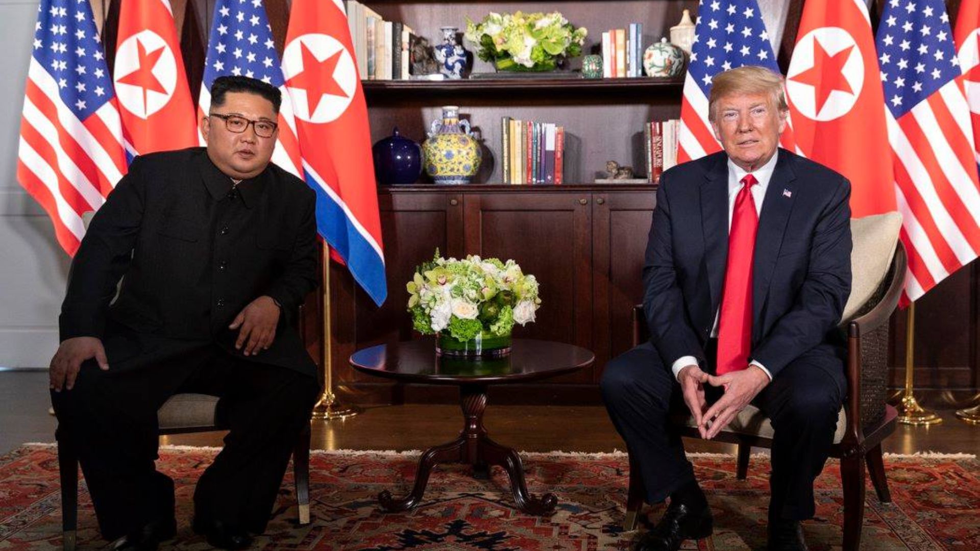 File:Trump Kim Summit at the Capella Hotel (2).jpg