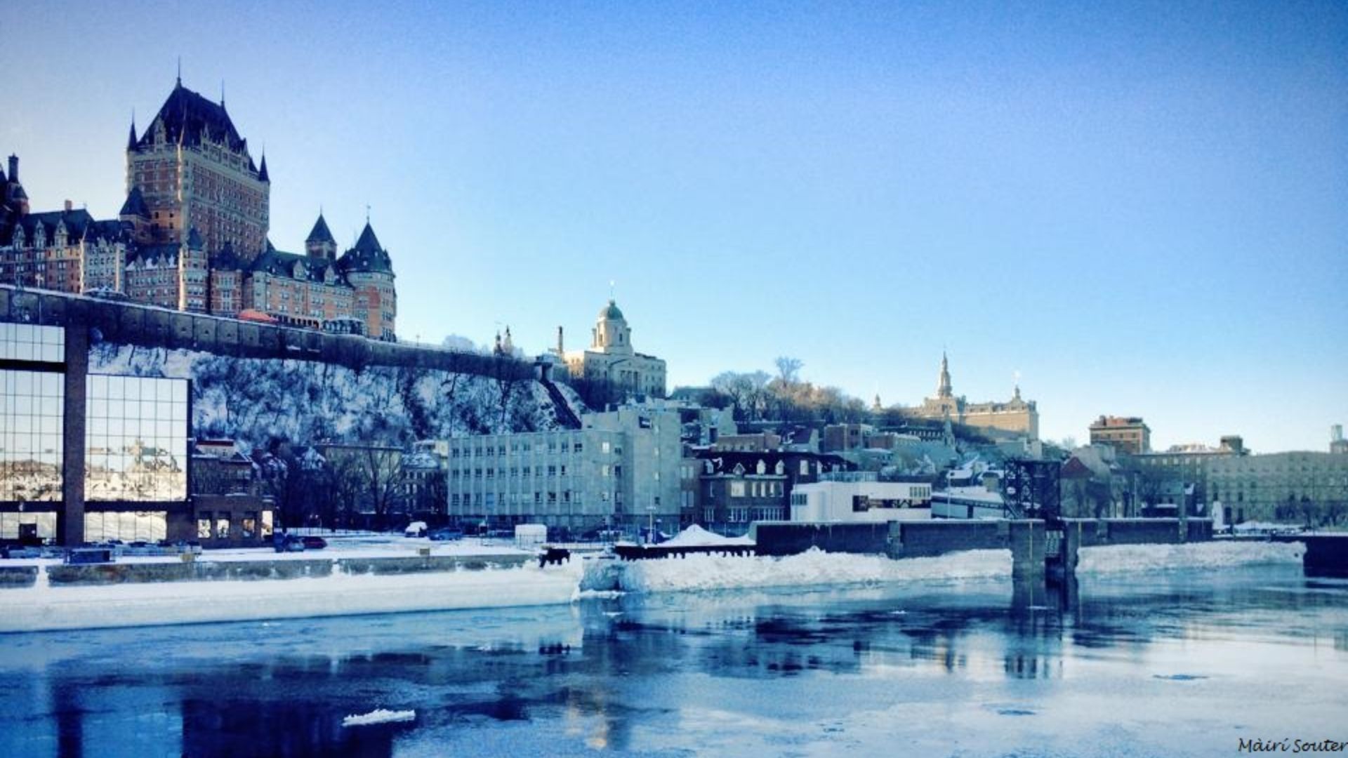 File:Vieux quebec du traversier Old quebec on the ferry.jpg