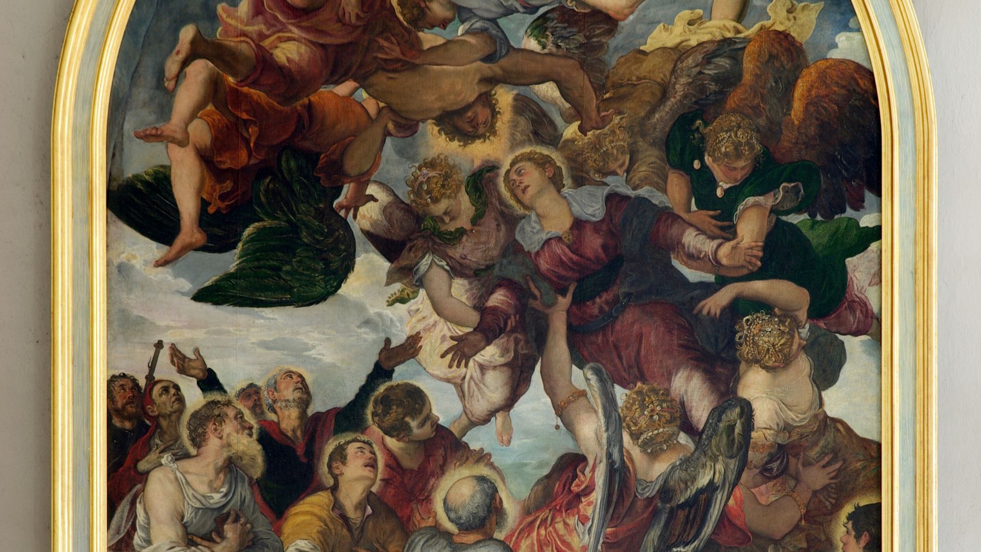 File:Bamberg Obere Pfarre Tintoretto BW 1.JPG