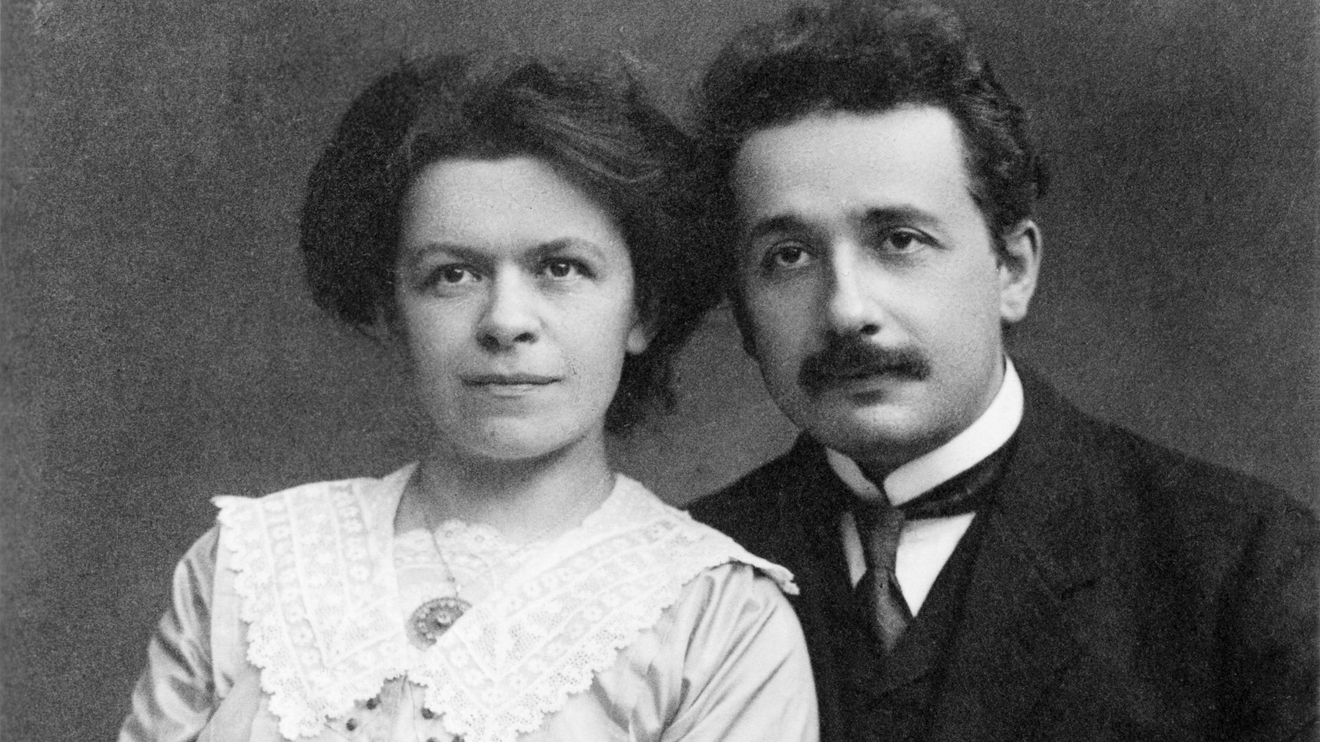 File:Albert Einstein and his wife Mileva Maric.jpg