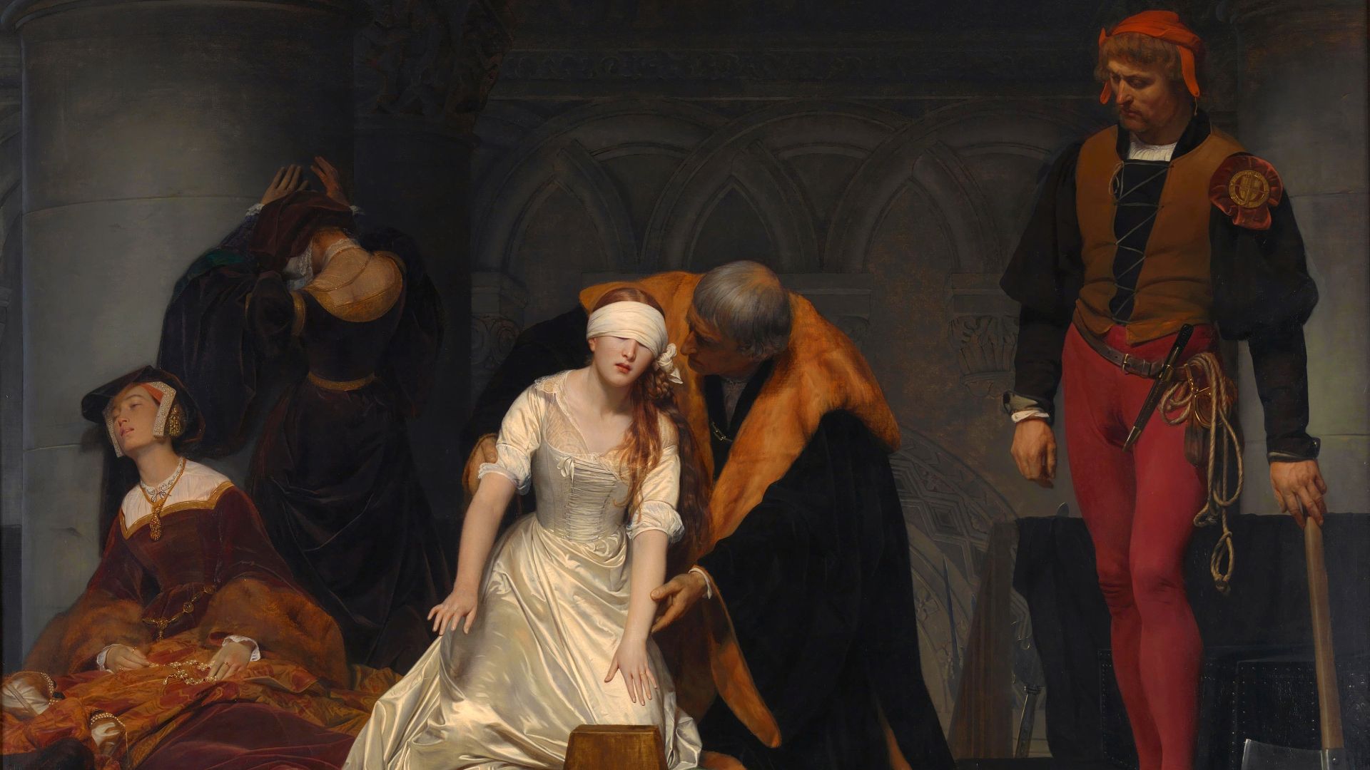 File:PAUL DELAROCHE - Ejecución de Lady Jane Grey (National Gallery de Londres, 1834).jpg