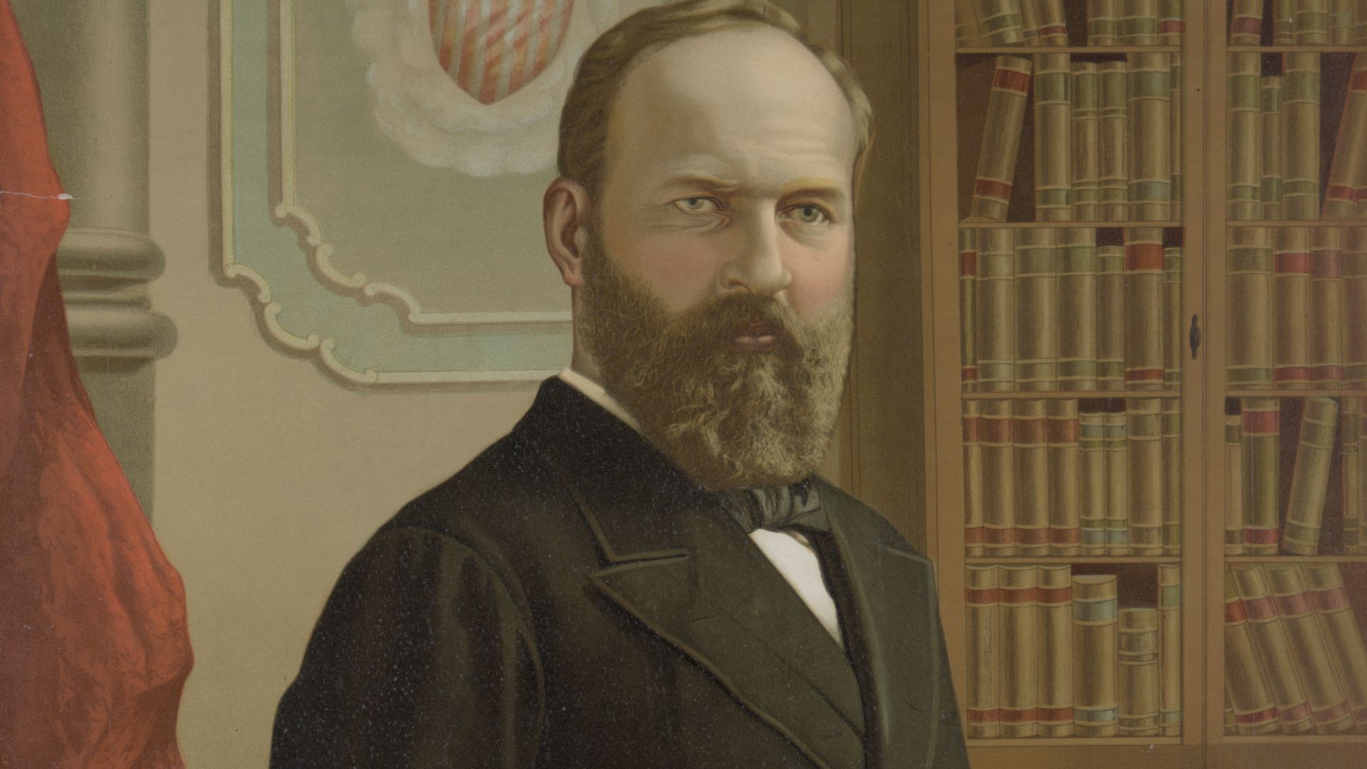 File:James A. Garfield, portrait by Gilman in the LOC.jpg
