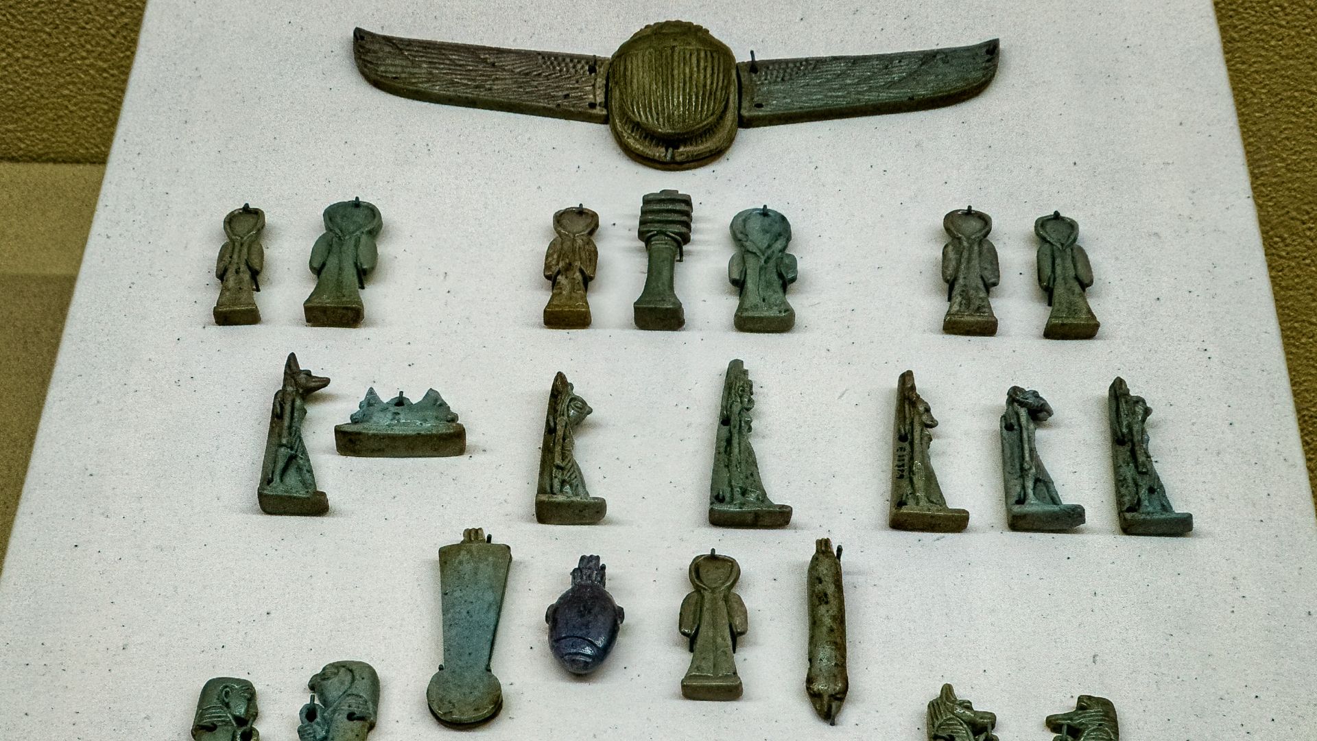 File:Funerary amulets Ptolemaic Period Egypt Penn Museum.jpg