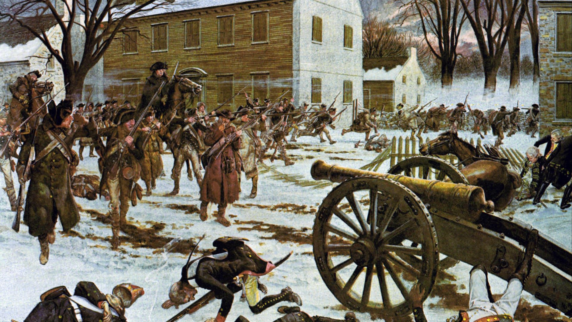 File:Battle of Trenton by Charles McBarron.jpg