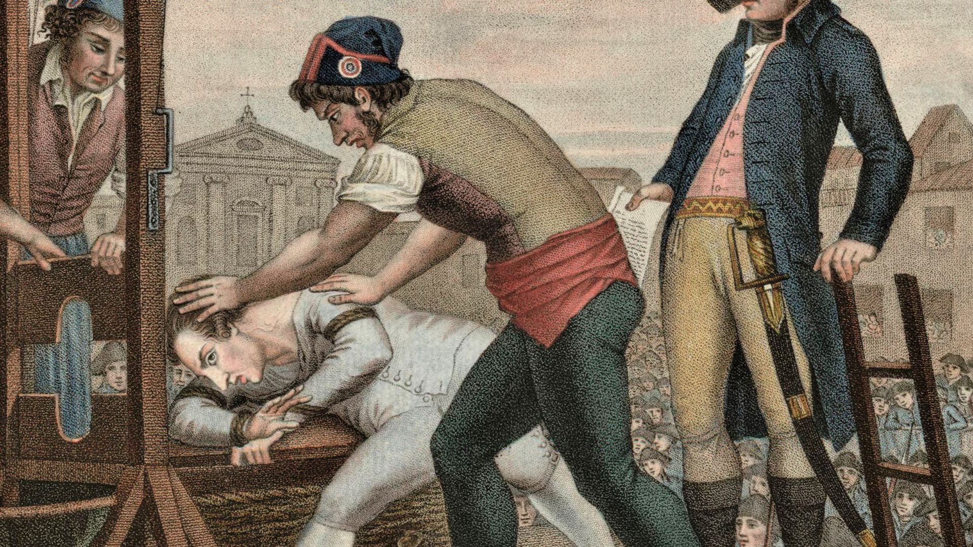 File:L'execution de Maximilien de Robespierre a la guillotine.jpg
