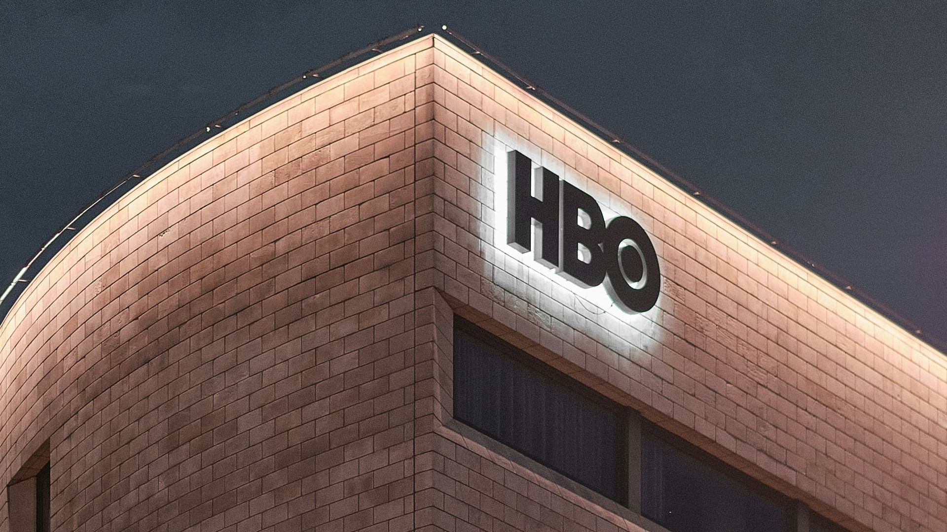 a building with a sign on it