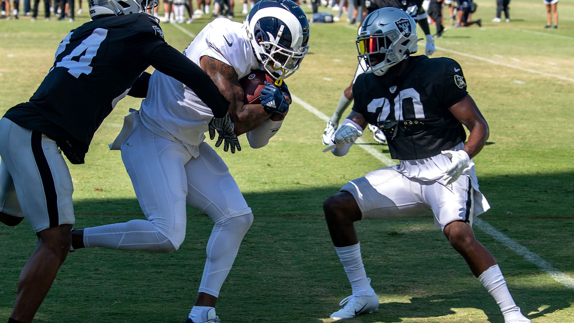 File:Rams-raiders training camp 2019.jpg