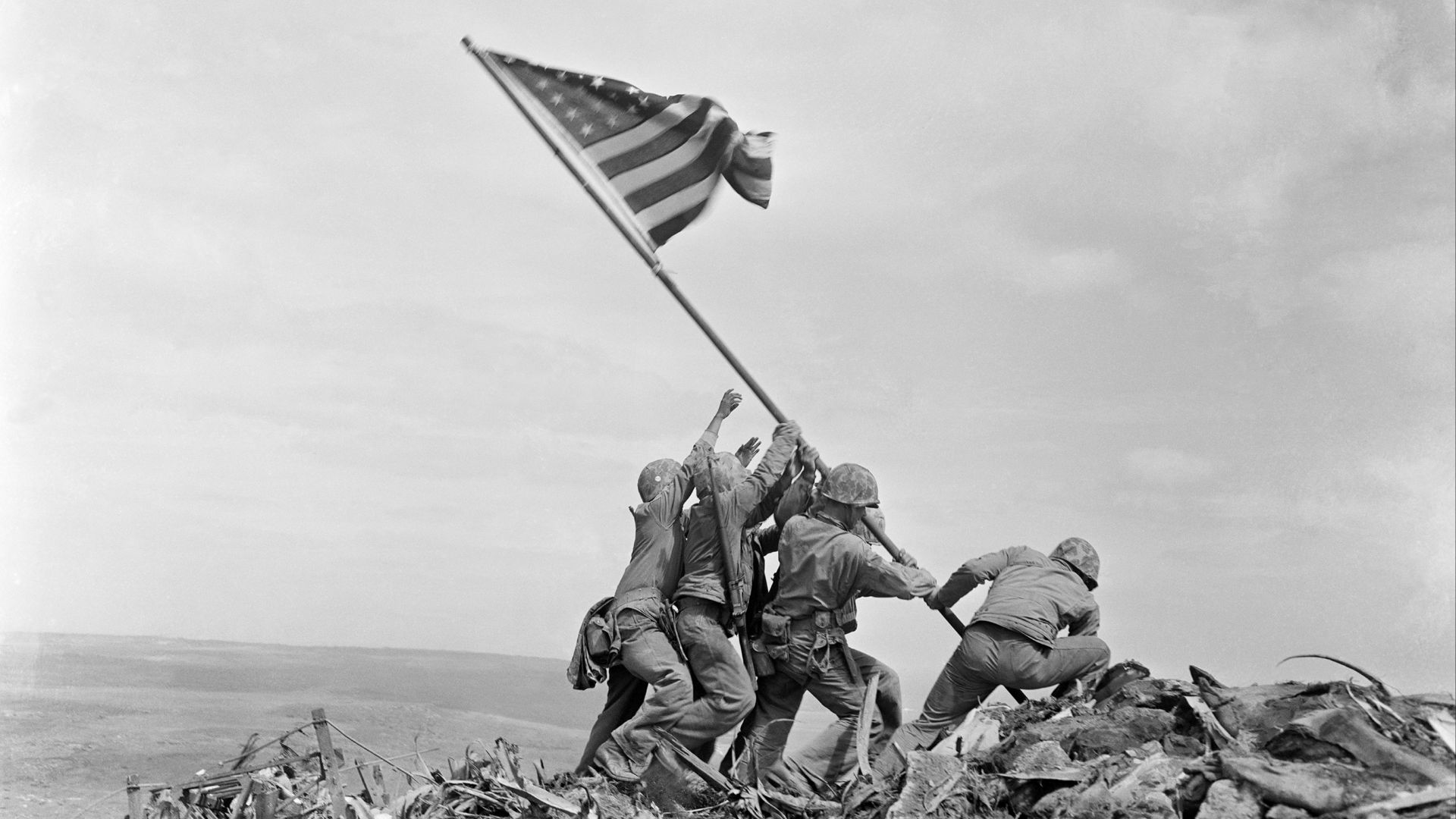 File:Raising the Flag on Iwo Jima, larger.jpeg