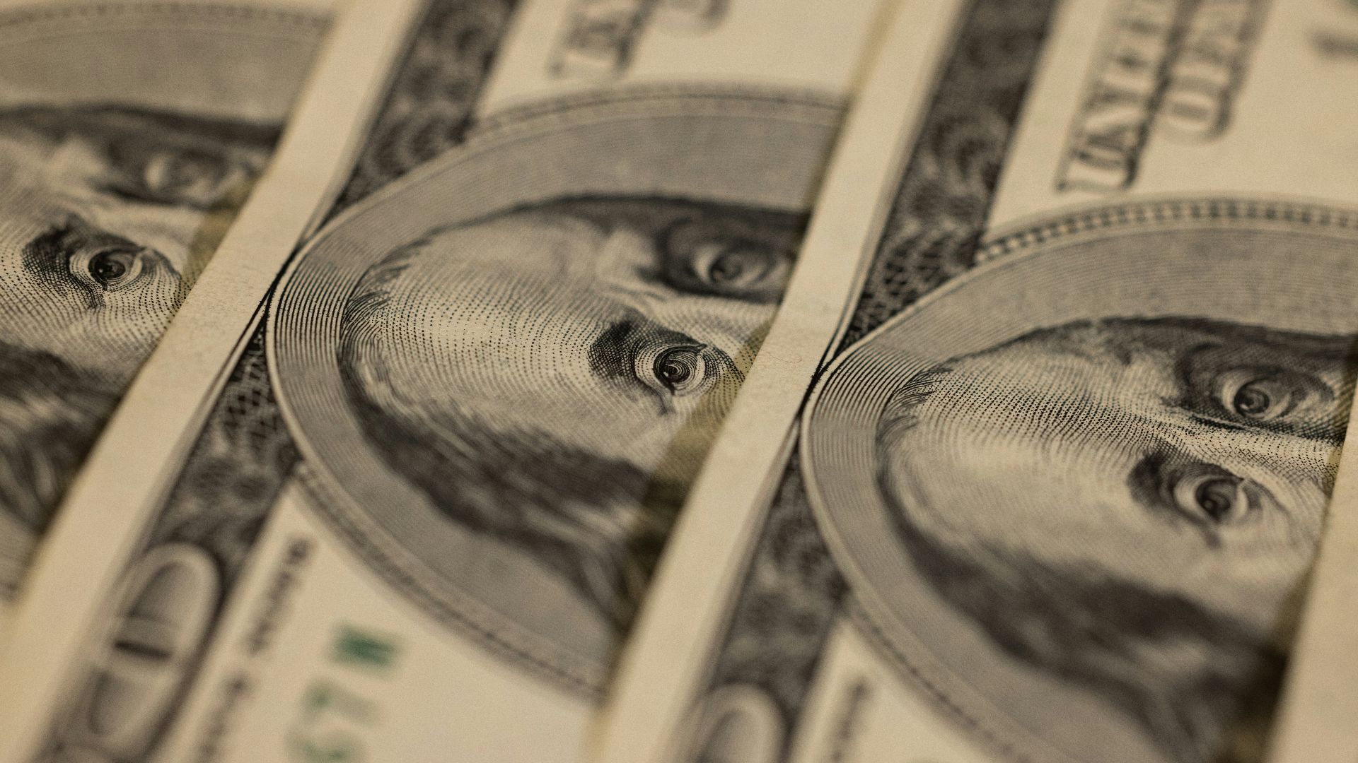 a close up of a bunch of money