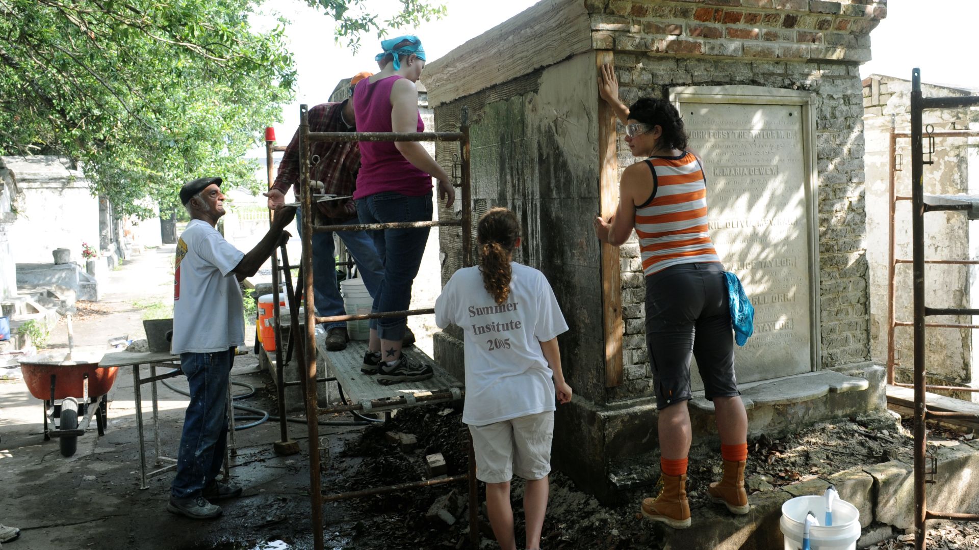 File:Cemetery renovation (3727079350).jpg