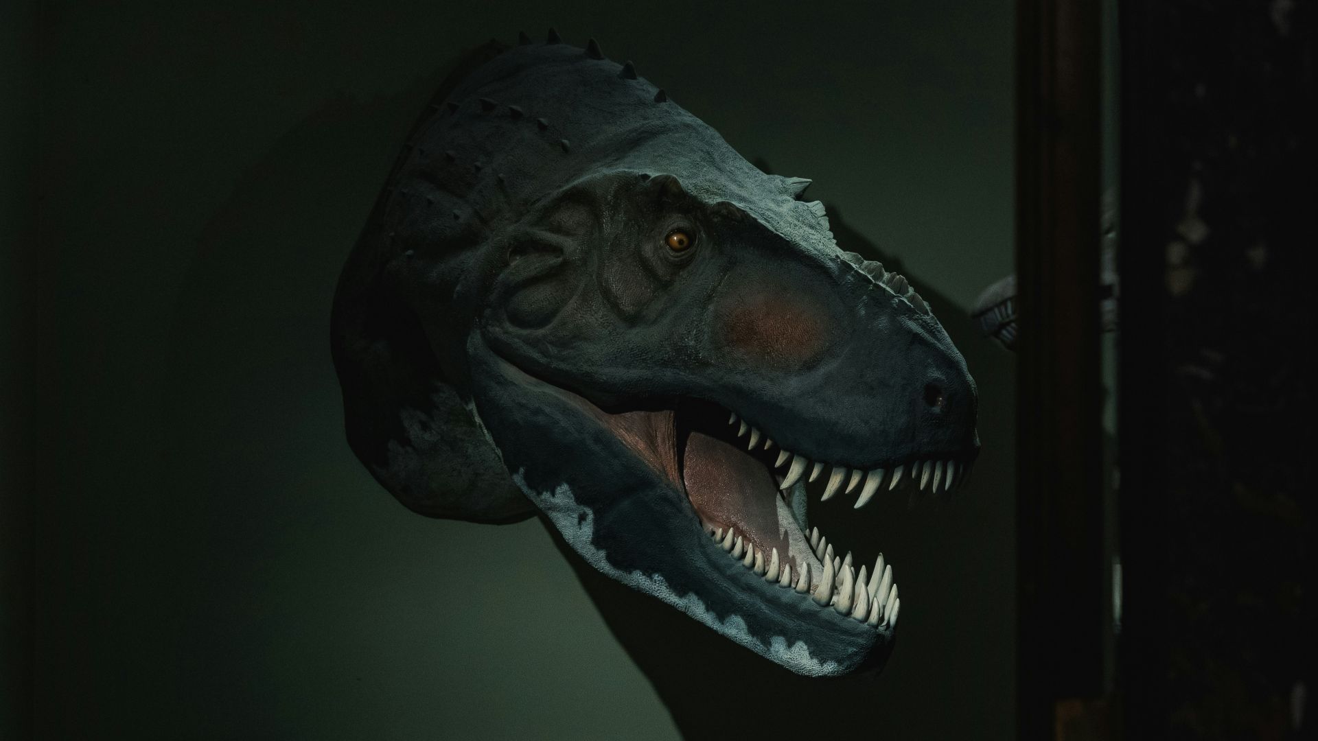 a person with a mask