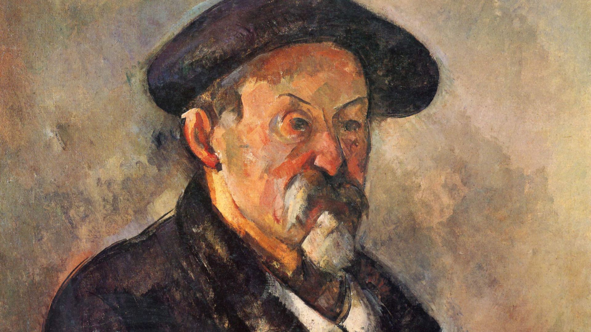 File:Autoportrait au béret, par Paul Cézanne.jpg