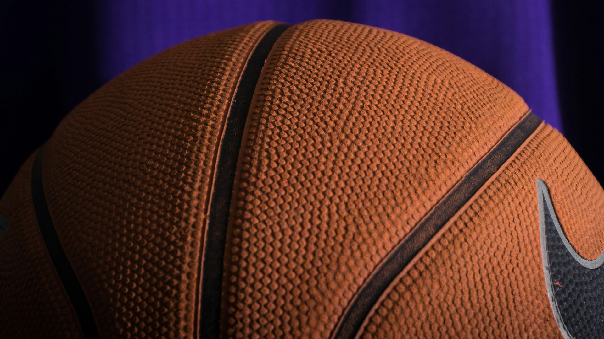 orange Nike basketall