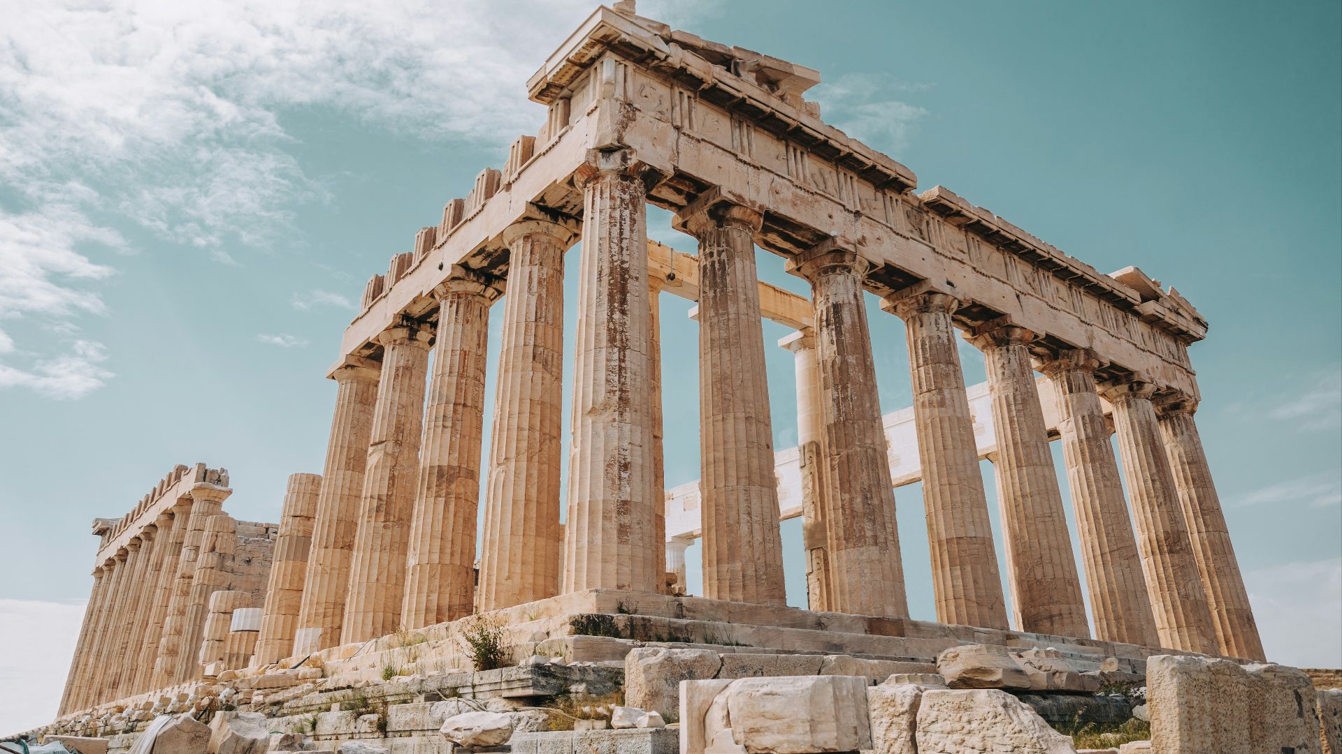 view of brown ruin during daytime